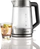 Gorenje Электрочайник 1.7л, 2,200 Вт, strix контроль, стекло, белый - изображение 3