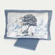 Простынь MBM HOME "Магия леса" 160x240 см синяя (BL-FS-01 BLUE) - изображение 4