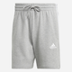 Krótkie spodenki męskie adidas M 3S FT SHORT IC9437 M Jasnoszare (4066745303314) - obraz 6