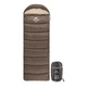 Спальный мешок Naturehike U350S NH20MSD07 (-3°C) правый коричневый 220см (6927595764312-R) - изображение 1