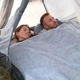 Спальный мешок-подушка Naturehike CNK2300SD022 светло-серый 225 см (6976507667333) - изображение 7