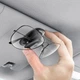 Автомобильный держатель для очков Baseus Platinum Vehicle eyewear clip (Pasete Type). Black - изображение 1