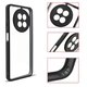 Чохол-накладка TPU Go Boy Case для Realme 12 5G / 12X прозрачно-Чорний - зображення 3
