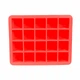 Силиконовая форма CUMENSS AI-820 Cube 20 Red для льда - изображение 2