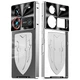 Металевий чохол Jisoo Cooling Case для ZTE nubia Z60 Ultra silver - зображення 1