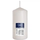 Свічка столова циліндр Bispol AURA Candles sw60/120-090 Білий - зображення 1