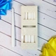 Набір свічок столових Bispol AURA Candles s30-090 Білі - изображение 7