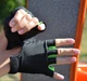 Перчатки для фітнесу MadMax MFG-251 Rainbow Green M - зображення 5