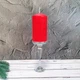 Свічка столова циліндр Bispol AURA Candles sw60/100-030 Червоний - изображение 7