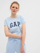 Футболка жіноча GAP 268820-65 XL Світло-блакитна (1200118577756) - зображення 1