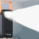 Портативна батарея NEW зовнішня повербанк Power Bank 100000 mAh з сонячною панеллю і ліхтариком - зображення 5