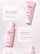 Набор косметики для увлажнения и омоложения кожи лица 5в1 Laikou Japan Sakura, 5 продуктов 350г - изображение 7