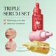 Набір сироваток BIOAQUA Serum Combination Set з муцином равлики, нікотинамідом, куркумою 3шт*30мл - зображення 2