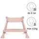 Дитячий стілець для годування 4 в 1 Kidwell Eatan Pink (трансформер, екошкіра, легка вага 4 кг) - зображення 8