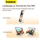 Універсальний тримач для телефону Baseus Portable Series Folding Phone Stand - зображення 5