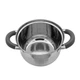 Каструля з нержавіючої сталі Zauberg 3,6л ZB-3,6 CG GREY - зображення 3