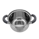 Кастрюля из нержавеющей стали Zauberg 4,7 л ZB-4,7 CG GREY - изображение 3