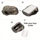 Сейф для ключей BauTech в виде камня 8 см Серый (1014-820-00) - изображение 6