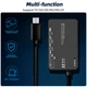 Картридер BauTech Type-C 6 в 1 для TF SD CF XD MS M2 Чёрный (1014-849-00) - изображение 5