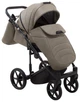 Коляска 2 в 1 Adamex Porto Light ECO шкіра 100% SA-9 темний капучино - зображення 6