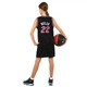 Форма баскетбольная детская NBA клуб Miami 22 NB-Sport размер XL/28 134-150 см цвет черный-фуксия BA-3769 - изображение 11