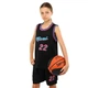 Форма баскетбольная детская NBA клуб Miami 22 NB-Sport размер XL/28 134-150 см цвет черный-фуксия BA-3769 - изображение 8