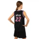 Форма баскетбольная детская NBA клуб Miami 22 NB-Sport размер XL/28 134-150 см цвет черный-фуксия BA-3769 - изображение 9