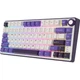 Клавіатура дротова Royal Kludge R75 75% White-purple - зображення 2
