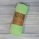 Простынь на резинке Kayra Трикотажная 140 х 200 см.+24 см Салатовый - изображение 1