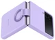 Чехол силиконовый с кольцом Silicone Cover with Ring SM-F711 для Samsung Galaxy Z Flip4 Bora Purple - изображение 5