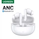 Бездротові навушники UGREEN WS206 HiTune T3 PRO навушники з активним шумопоглинанням Bluetooth 5.4 White (35725) - зображення 13
