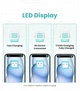Зарядное устройство UGREEN CD361 Nexode RG 65W Robot Design 3-Port GaN Fast Charger QC4.0 PPS для MacBook Pro/Air, iPad, iPhone 16 15 14 13 Pro Max, Galaxy S24 Ultra, Dell XPS Pink Blue (35855) - изображение 6