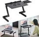 Многофункциональный столик для ноутбука Laptop Table T8 с охлаждением регулируемой высотой и подставкой для мышки - изображение 2