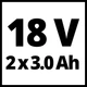 Набор инструментов Einhell X-Change TE-TK 18/3 Li+2 (4257242) - изображение 10