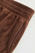 Шорты велюровые H&M 271006407 XL Коричневый - изображение 2