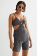 Комбінезон H&M 271005064 S Чорний/Сріблястий - зображення 1