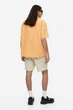 Сорочка льняна H&M 271036745 M Помаранчевий - изображение 5
