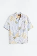 Сорочка H&M 270656677_floral S Світло-Блакитний/Квіти - изображение 1