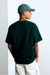 Футболка H&M Loose Fit L темно-зелений 0608945095 - зображення 5