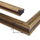 Фоторамка MARCO DECOR 4035A - 06 21х30 см, золота с текстурою дерева - изображение 4
