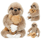 Плюшева іграшка Topmodel Plush Sloth Mum And Baby Wild (4010070668655) - зображення 1