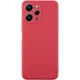 Силіконовий чохол Candy Full Camera для Xiaomi Redmi 12 Червоний / Camellia - изображение 1