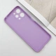 Силіконовий чохол Candy Full Camera для Xiaomi Redmi 12 Бузковий / Dasheen - изображение 3