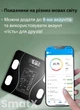 Смарт-весы для измерения веса тела и показателей воды/жира/мышц Wear Fit QRFT-01 Bluetooth 180kg - изображение 6