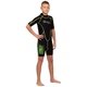 Детский Гидрокостюм 2,5 мм Marlin Malibu Shorty Junior Green/Black 2,5 мм S - изображение 3