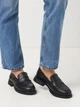 Женские лоферы кожаные Camalini 09265/4 39 25.4 см Черные (ROZ6501023071) - изображение 2