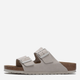 Klapki damskie skórzane Birkenstock 1026842 37.5 Beżowe (4066648141600) - obraz 1