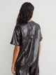Блузка женская H&M 061012746 XS Темно-коричневая (KOZ6666000335302) - изображение 2