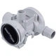 Корпус насоса з фільтром для пральної машини Samsung DC61-10652C D=32/24mm - зображення 1