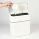 Ведро для мусора с крышкой MVM MY HOME 10 л Бело/Серое (BIN-23 10L WHITE/GRAY) - изображение 8